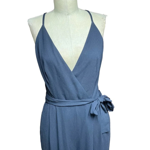 Finders Keepers Here We Go Jumpsuit Navy Blue‎ Size Medium - Picture 3 of 13